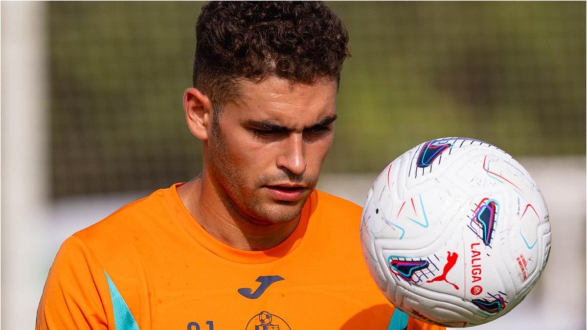 Andrés García llega cedido al Getafe desde el Aston Villa: "Ha sido una decisión fácil y por ahora todo es perfecto