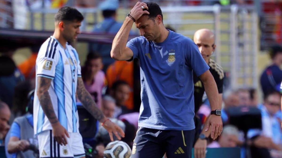 El señorío de Scaloni: "Perdimos porque ellos fueron mejores, chicos, hay veces que está&hellip;