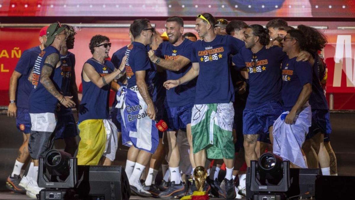 El cántico de "argentino el que no bote es" se coló en la fiesta&hellip;