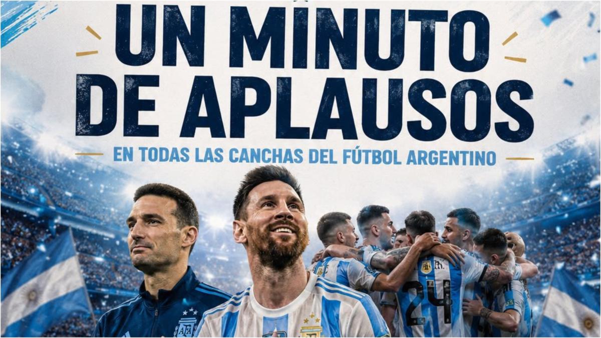 Argentina rinde homenaje a Messi, Scaloni y la Albiceleste tras el Mundial 2026