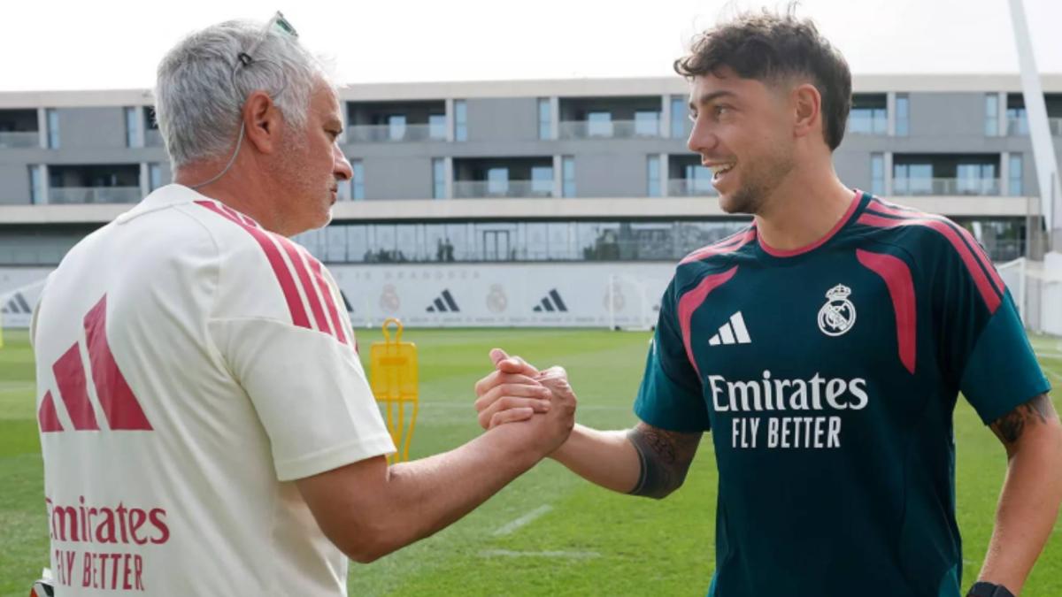 Valverde: "Puedo aprender mucho de Mourinho"