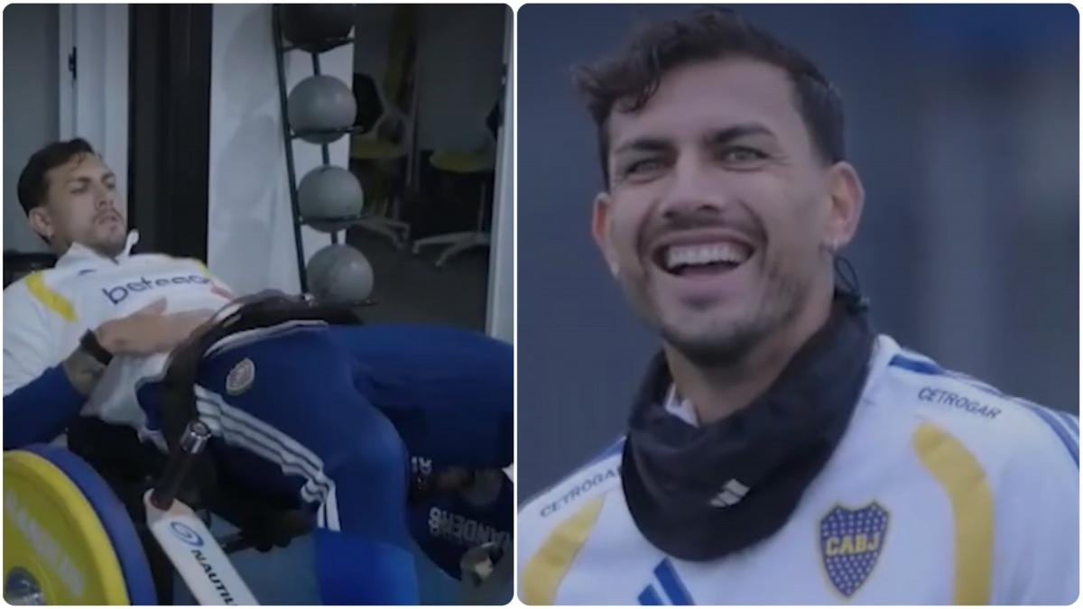 Paredes vuelve a los entrenamientos de Boca Juniors tras su expulsión en la final del Mundial 2026
