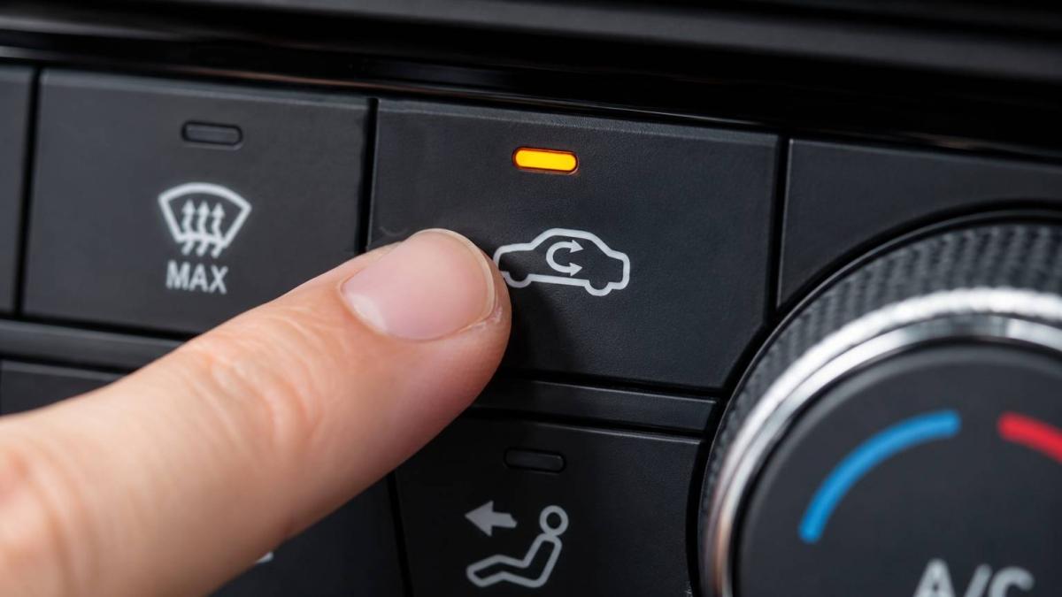Bouton de recirculation d'air : comment l'utiliser pour éviter de respirer de la fumée lors des épisodes d'incendie