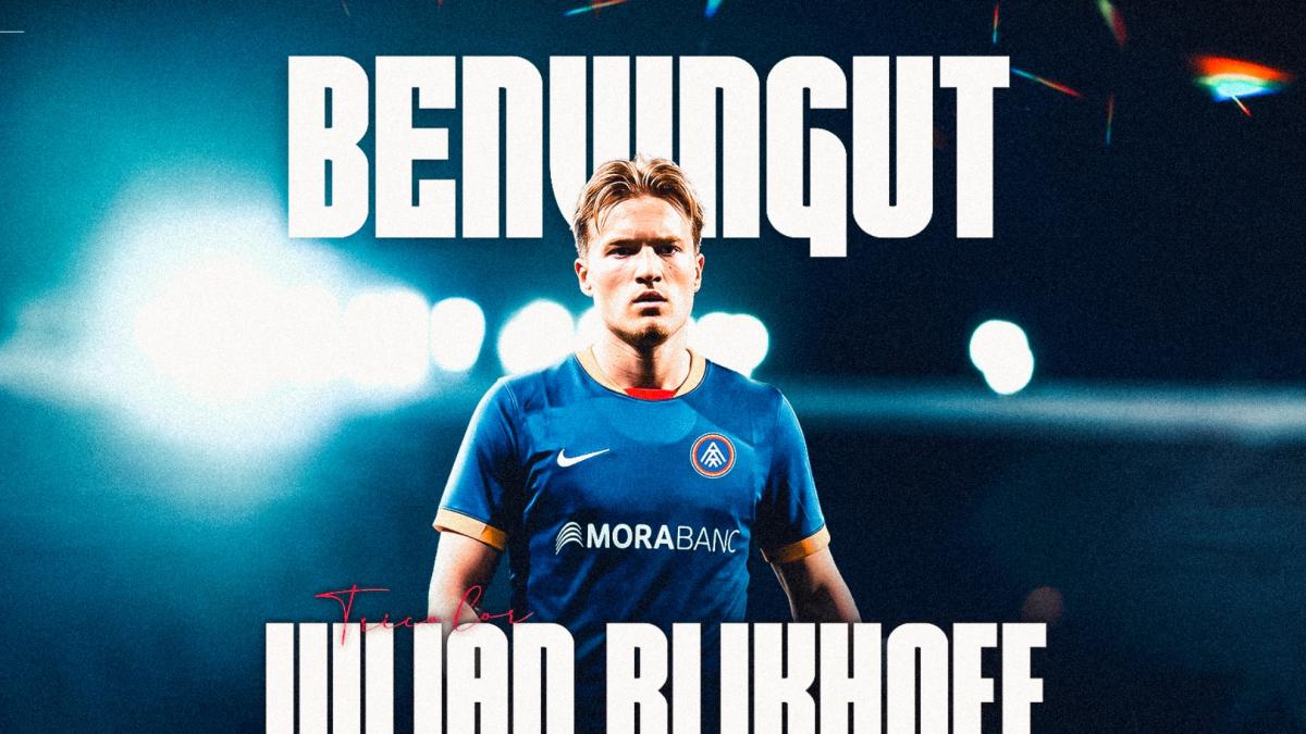 Julian Rijkhoff llega al Andorra cedido por el Ajax: el delantero que sedujo a Míchel con 17 goles