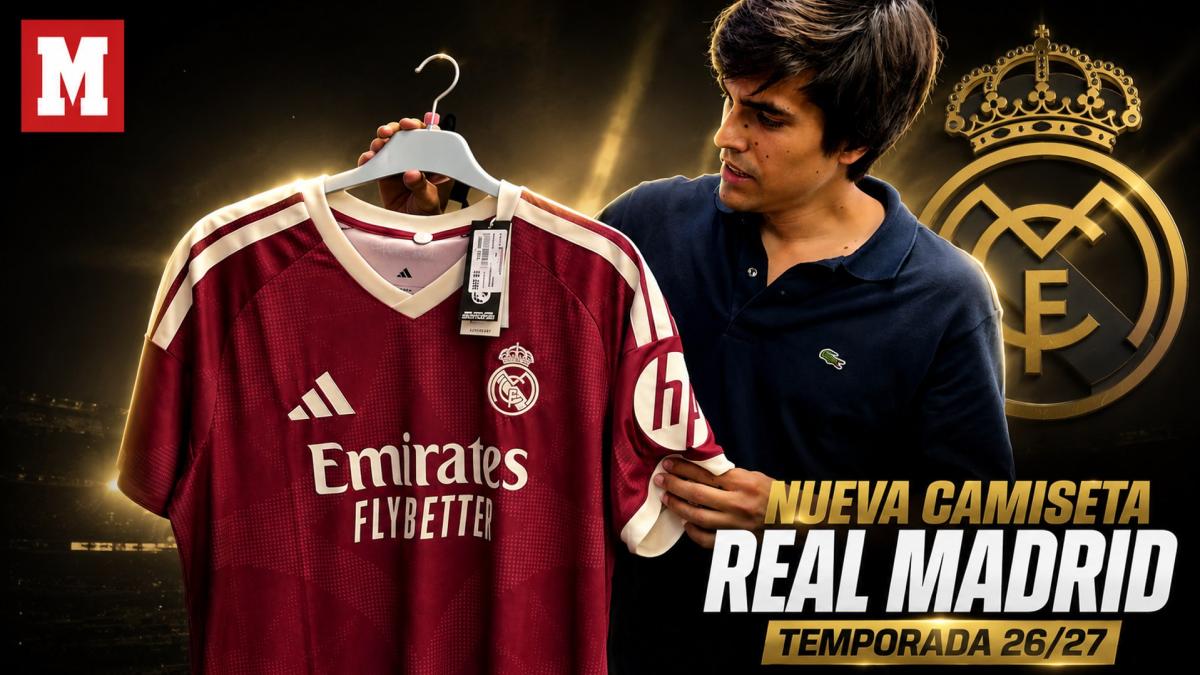 MARCA descubre la tercera equipación del Real Madrid: la camiseta rosa oficial ya se&hellip;
