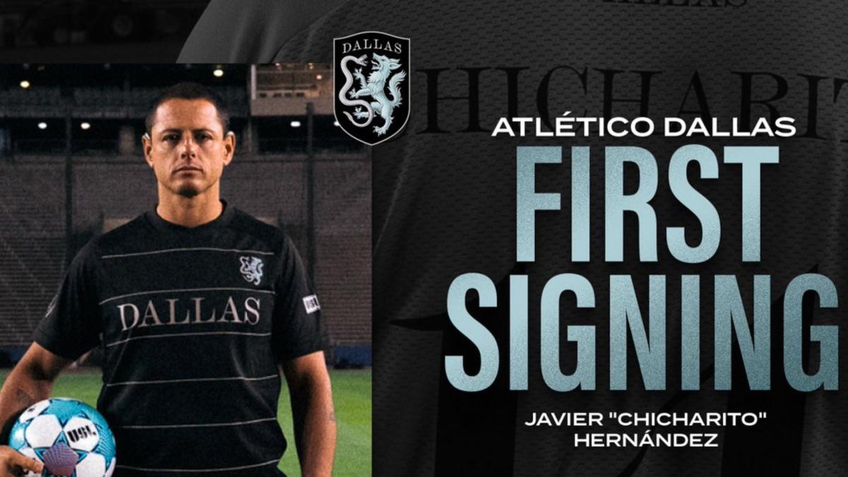 Atlético Dallas announces the first signing in its history: Chicharito!