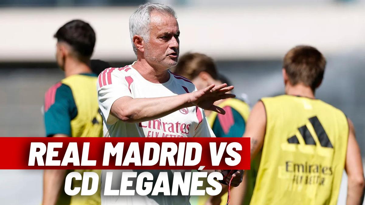 Real Madrid de Mourinho sigue afilando su puesta a punto ante el Leganés en la pretemporada 2026/27
