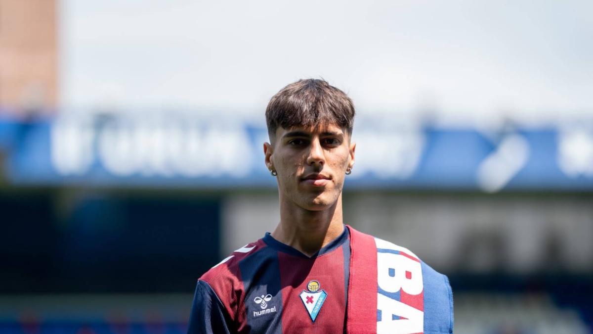 Lucas Núñez llega al Eibar con ambición: "Lo que más puedo aportar es hambre y competitividad