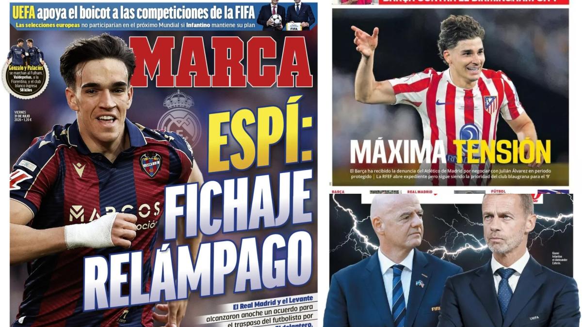 À la Une du jour : signature éclair de Madrid, boycott de la Coupe du monde...
