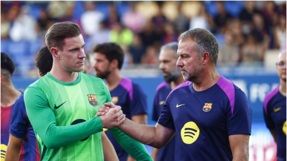 Ter Stegen travels to Amsterdam