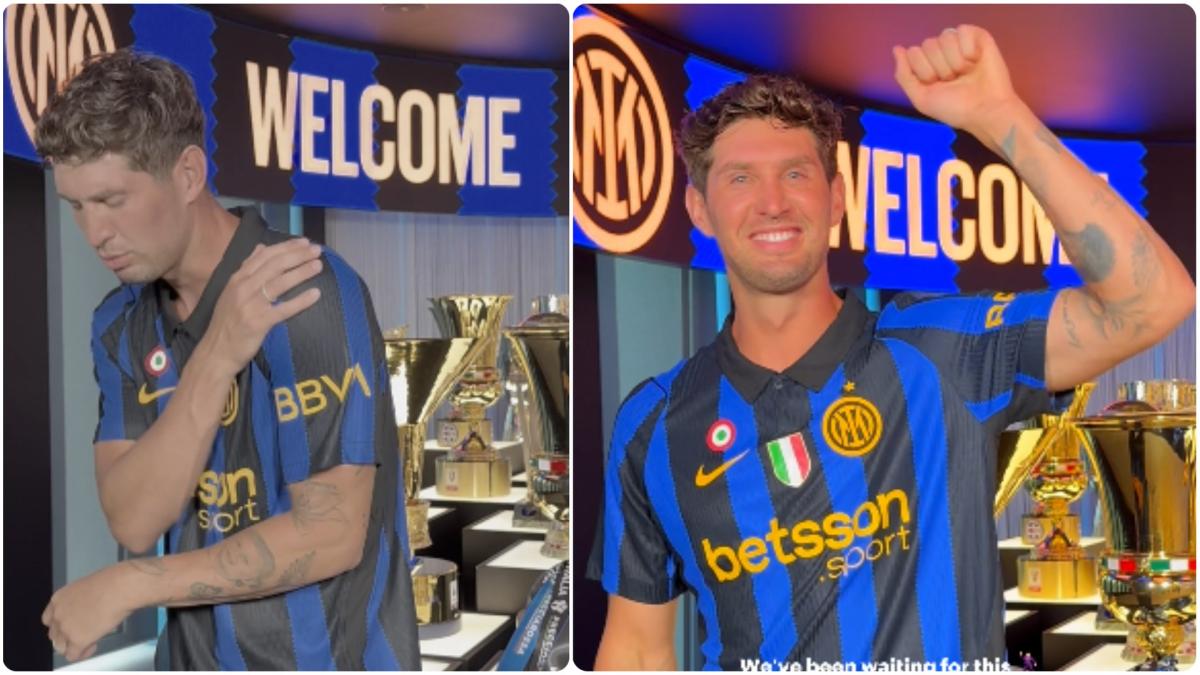 John Stones debuta en el Inter con la misma broma que dejó en ridículo a Tuchel durante el Mundial