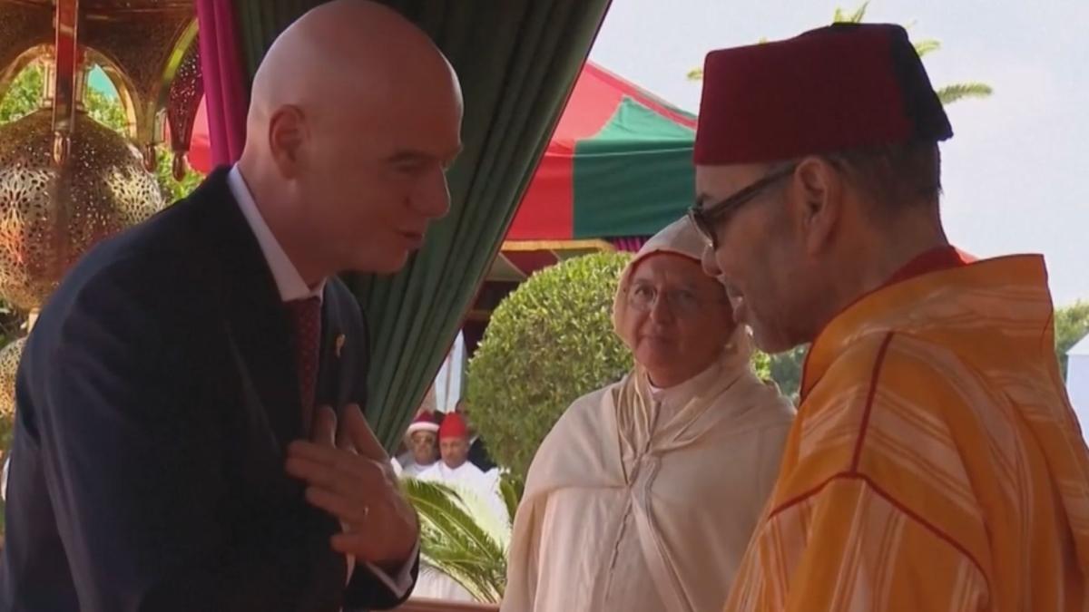 Infantino praises Morocco and assures that the 2030 World Cup will be "the best in history"
