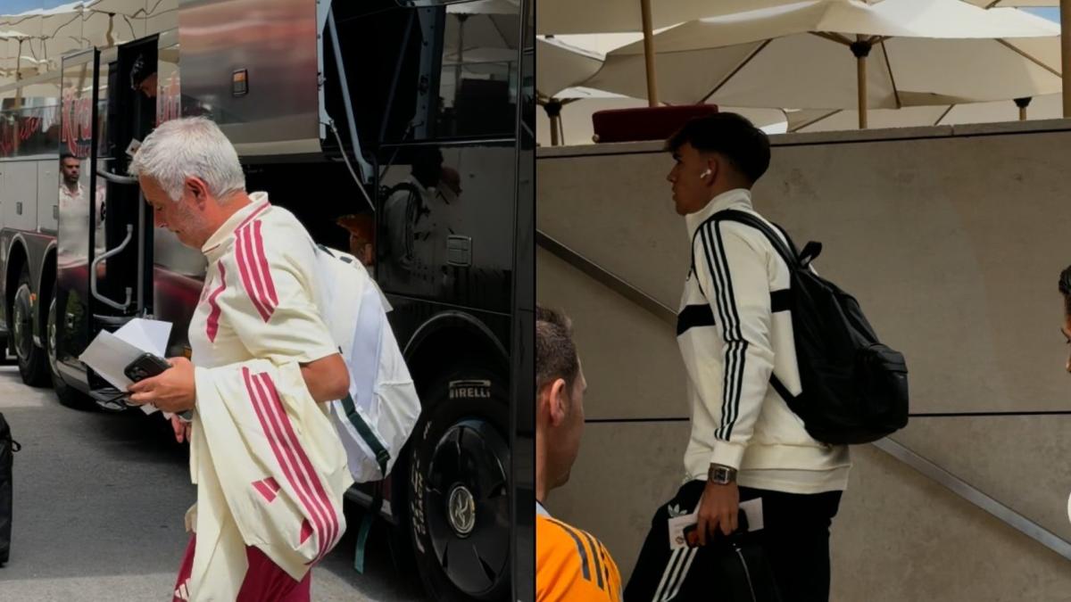 Absolute calm on the arrival of Real Madrid to Austria