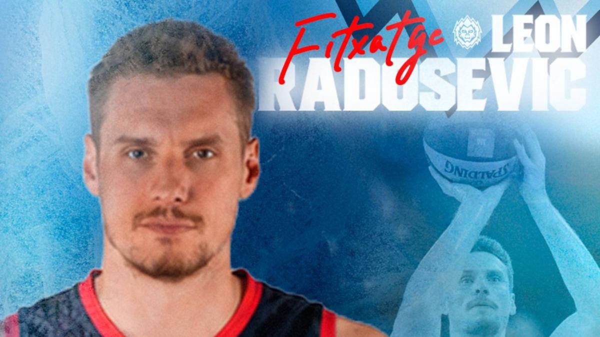 Leon Radosevic will bring experience to the painting of MoraBanc Andorra