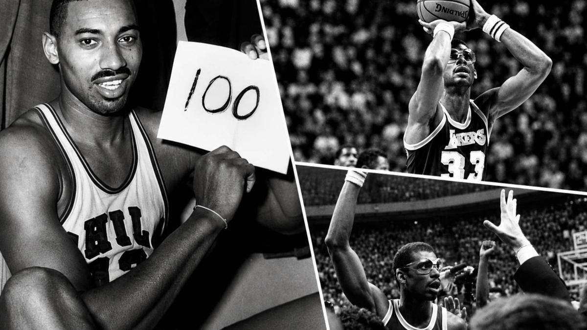 Wilt Chamberlain's unbeatable record: 100 points in an NBA game