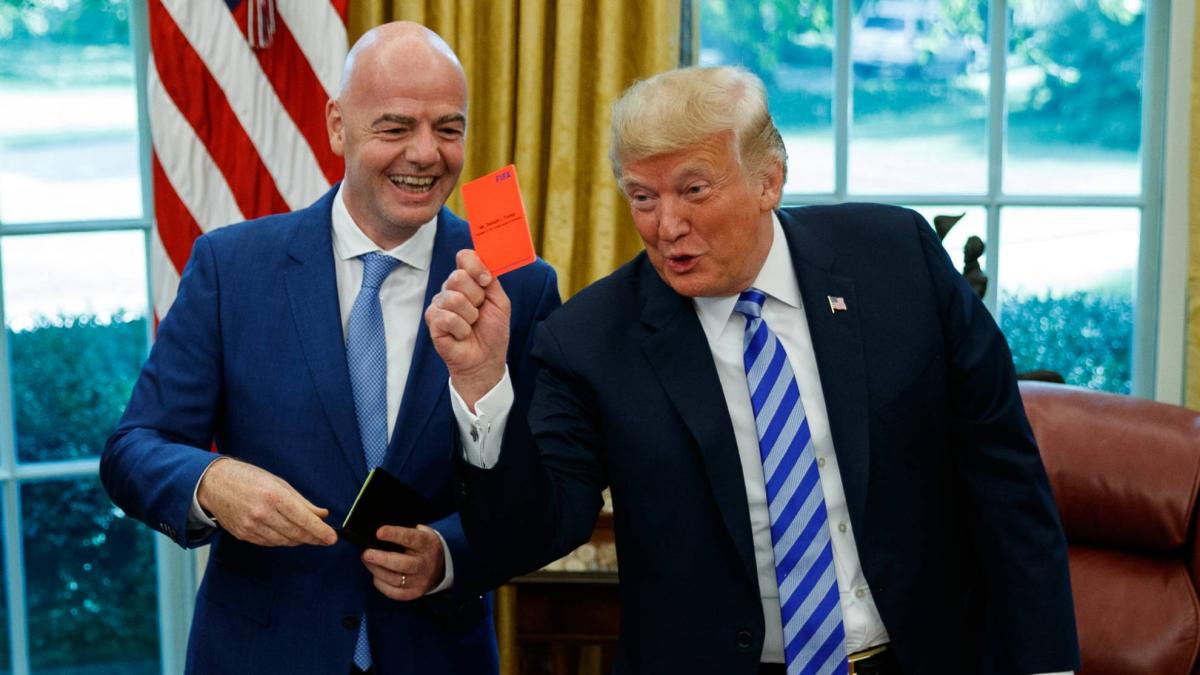 Trump, principal apoyo de Infantino en plena crisis de la FIFA: "Hará todo lo&hellip;
