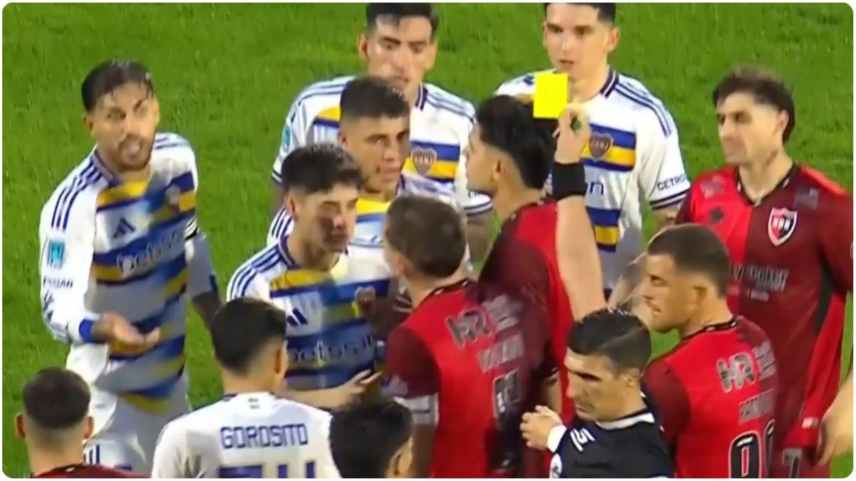 El 'déjà vú' de Paredes, así fue balonazo a Guch en el Newell's -&hellip;