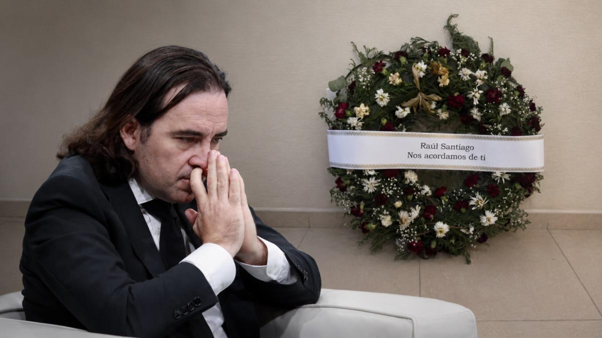Raúl Martín Presa: "mi madre recibió una corona funeraria"