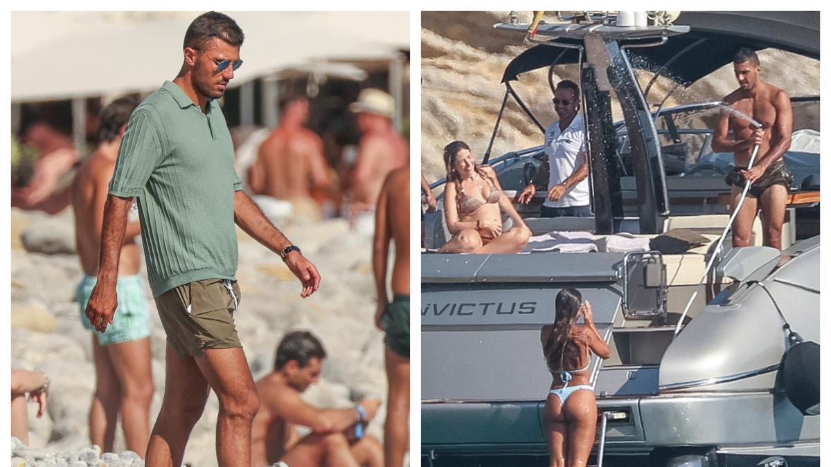 Rodri desconecta en Ibiza a la espera de su fichaje por el Barcelona