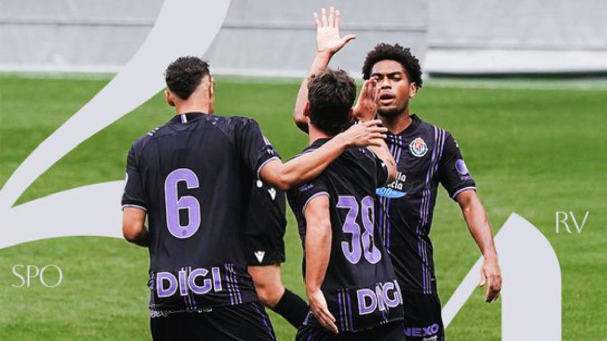 El Valladolid remonta al Sporting en un simulacro de Segunda