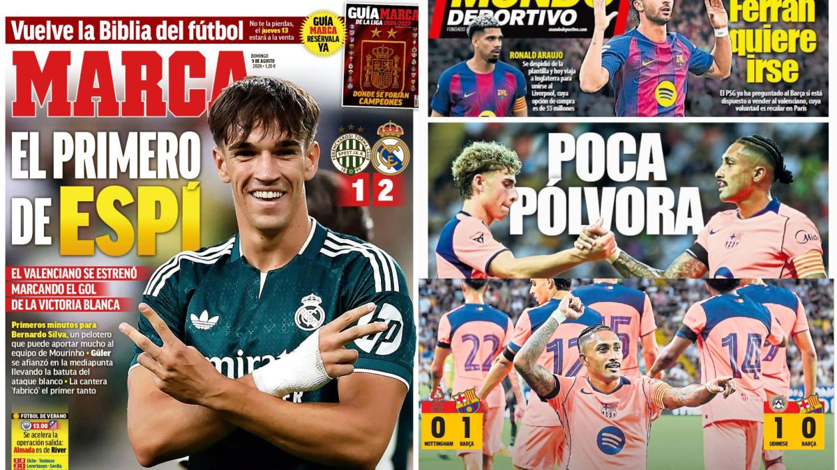 Las portadas del día