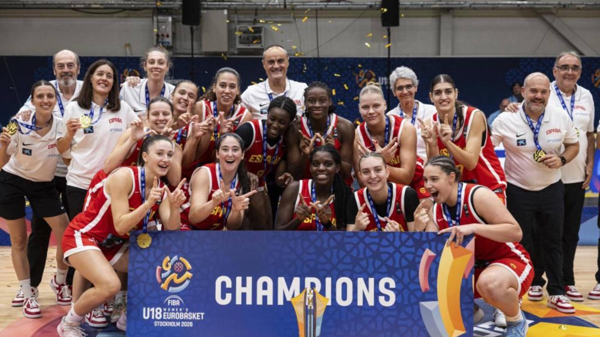 España reina en el Eurobasket tras aplastar a Francia en la final (46-82)