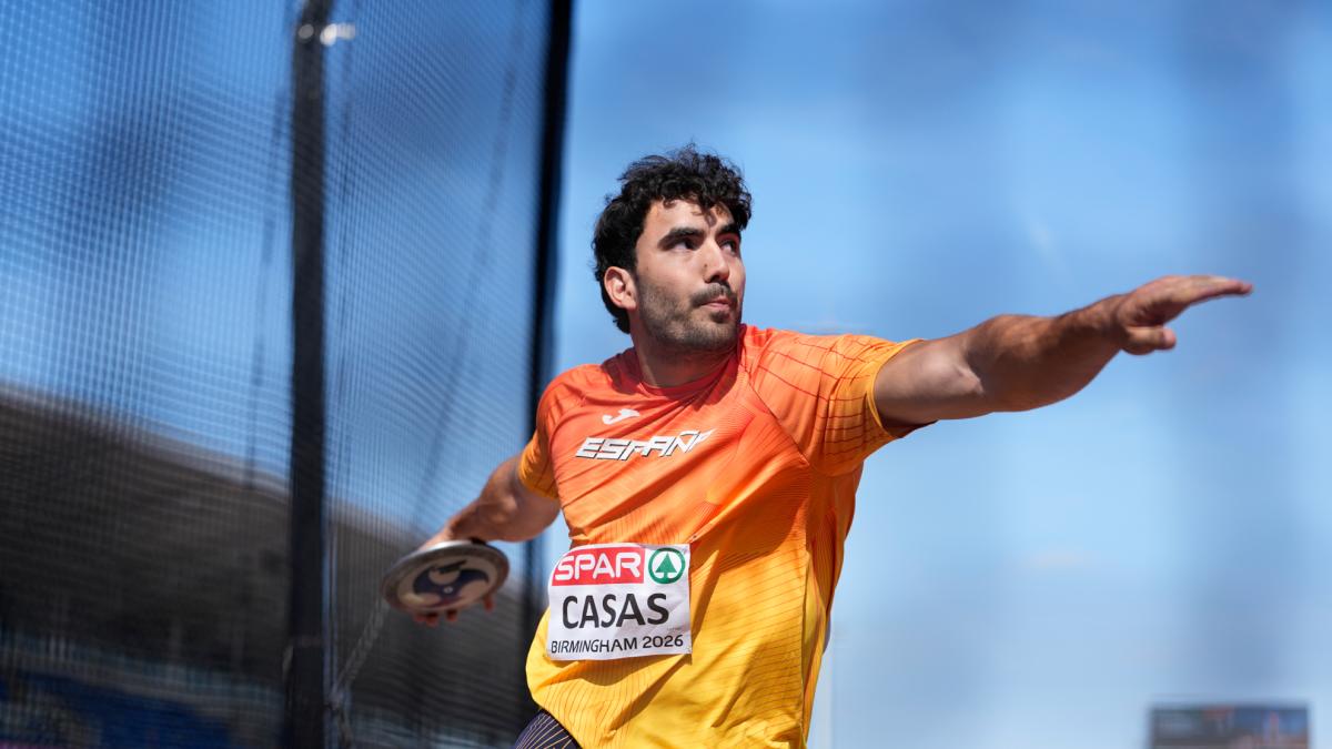 Diego Casas se meten en la final del disco y Marta Mitjans deslumbra en el 800