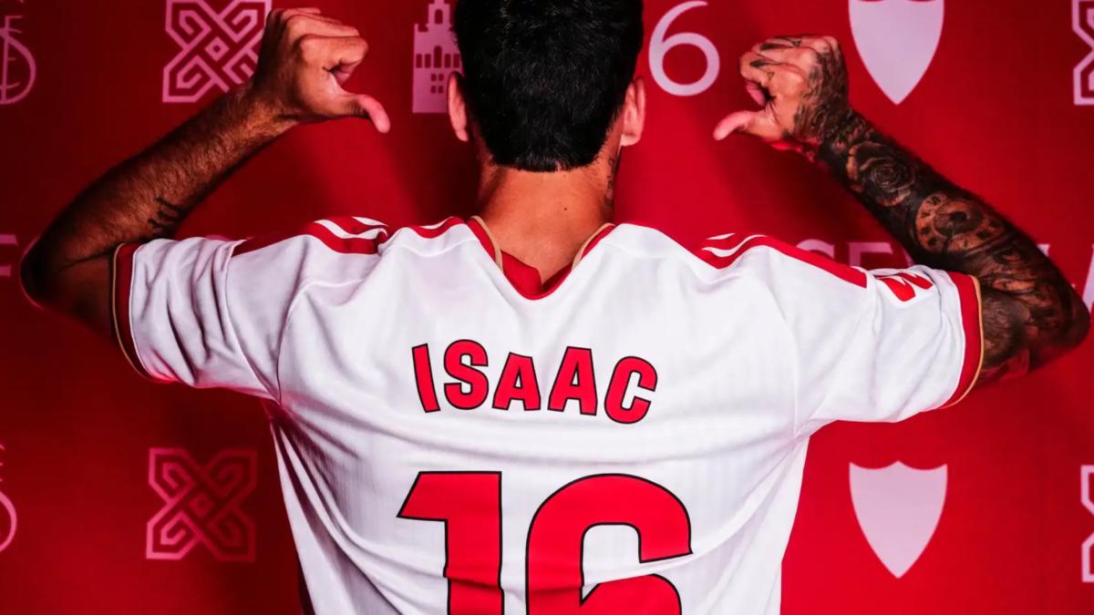 lsaac hereda el mítico dorsal 16