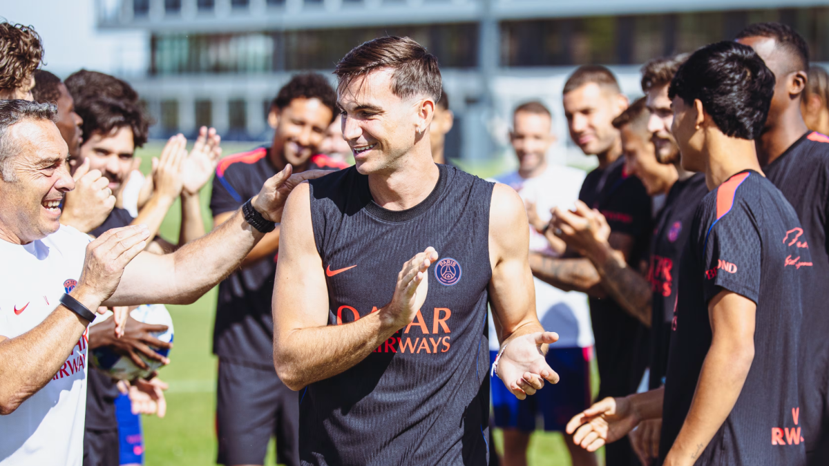 The beautiful tribute from PSG to Fabián