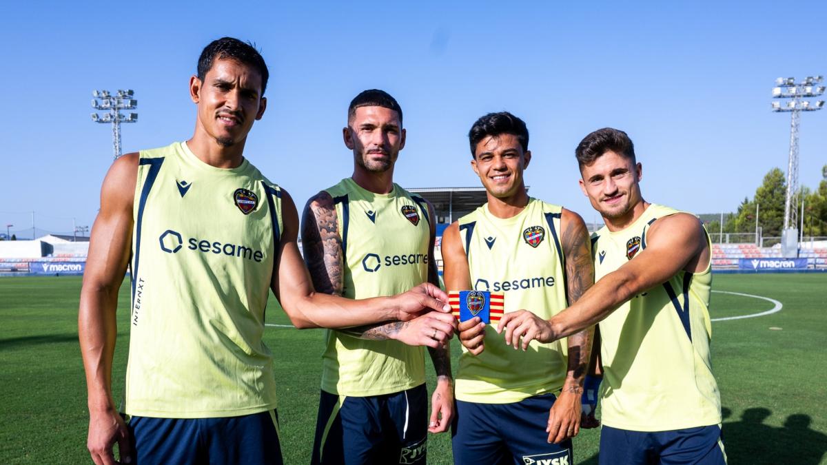 Roger Brugué, Dela, Iván Romero y Aïssa Mandi portarán el brazalete de capitán