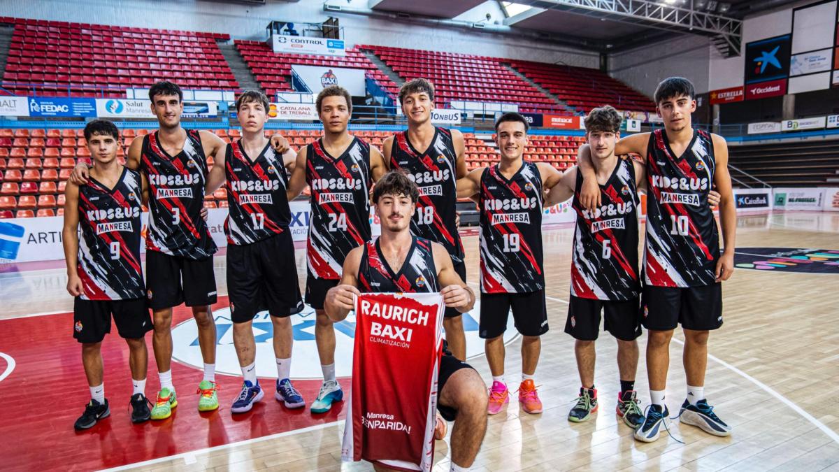 Martí Raurich vivirá el sueño de hacer la pretemporada con el Kids&Us Manresa
