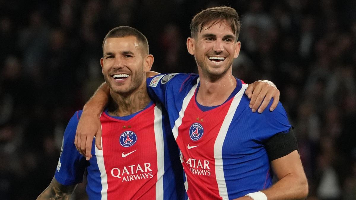 El gol con el que Fabián cerró el set del PSG al Slovan