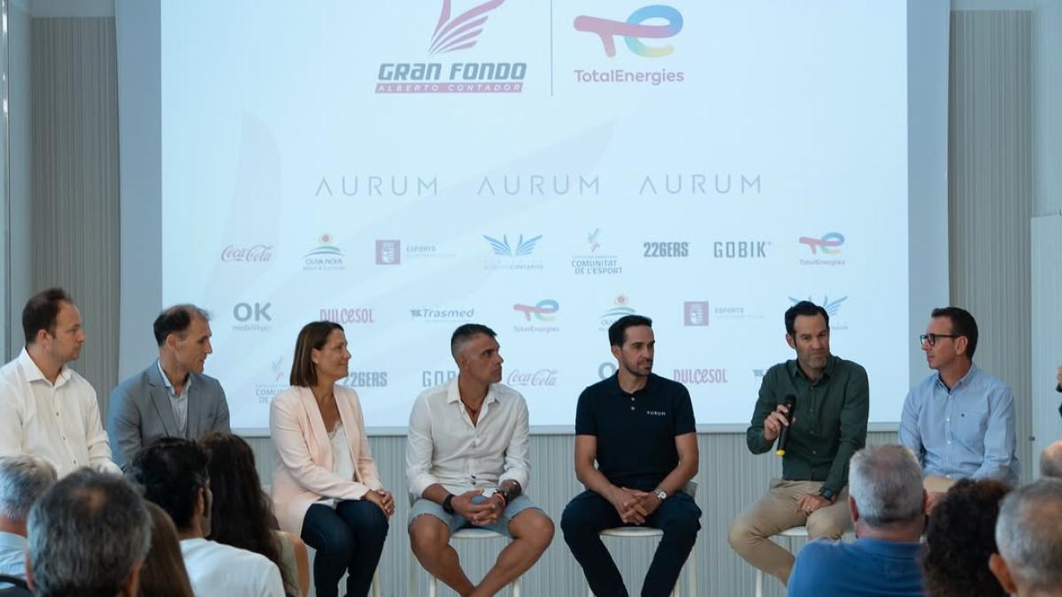Contador y Pereiro encabezan este sábado el pelotón de 2.000 ciclistas de la Gran Fondo Alberto Contador