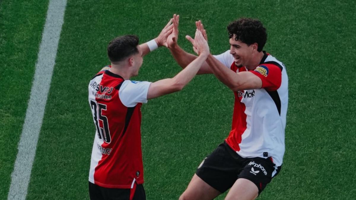 Nacho Ferri destaca en la goleada del Feyenoord ante Utrecht