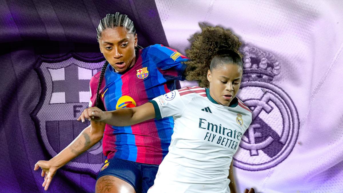 Barcelona y Real Madrid se enfrentan en vivo en la Liga F