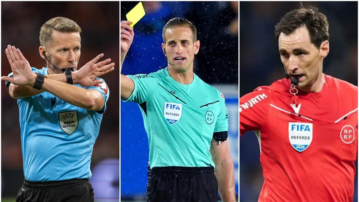 Los árbitros de España lideran la Nations League