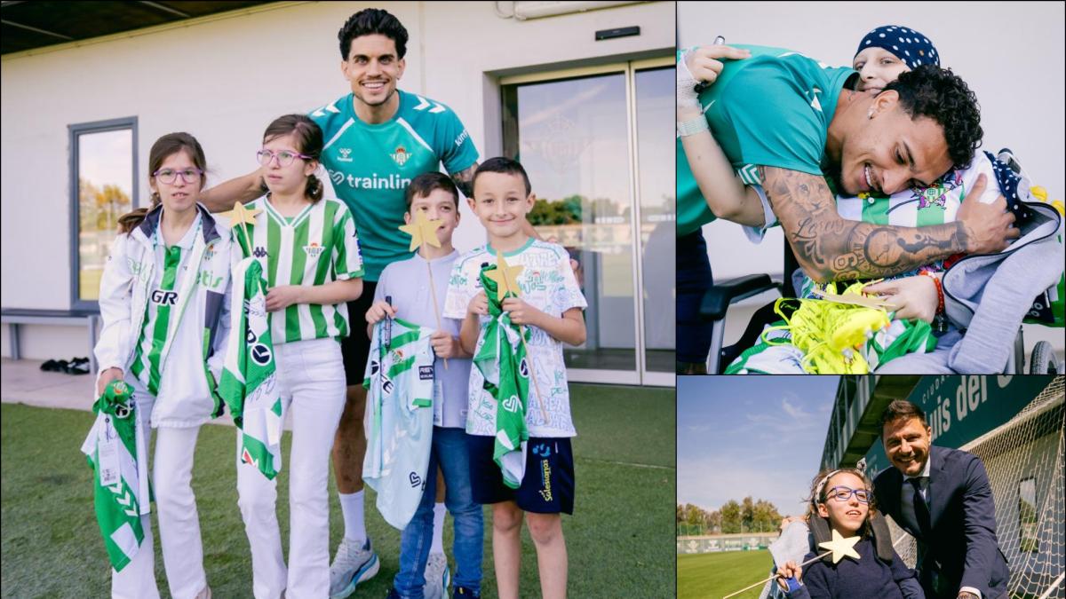 Fundaciones del Betis y Pequeño Deseo continúan cumpliendo sueños infantiles