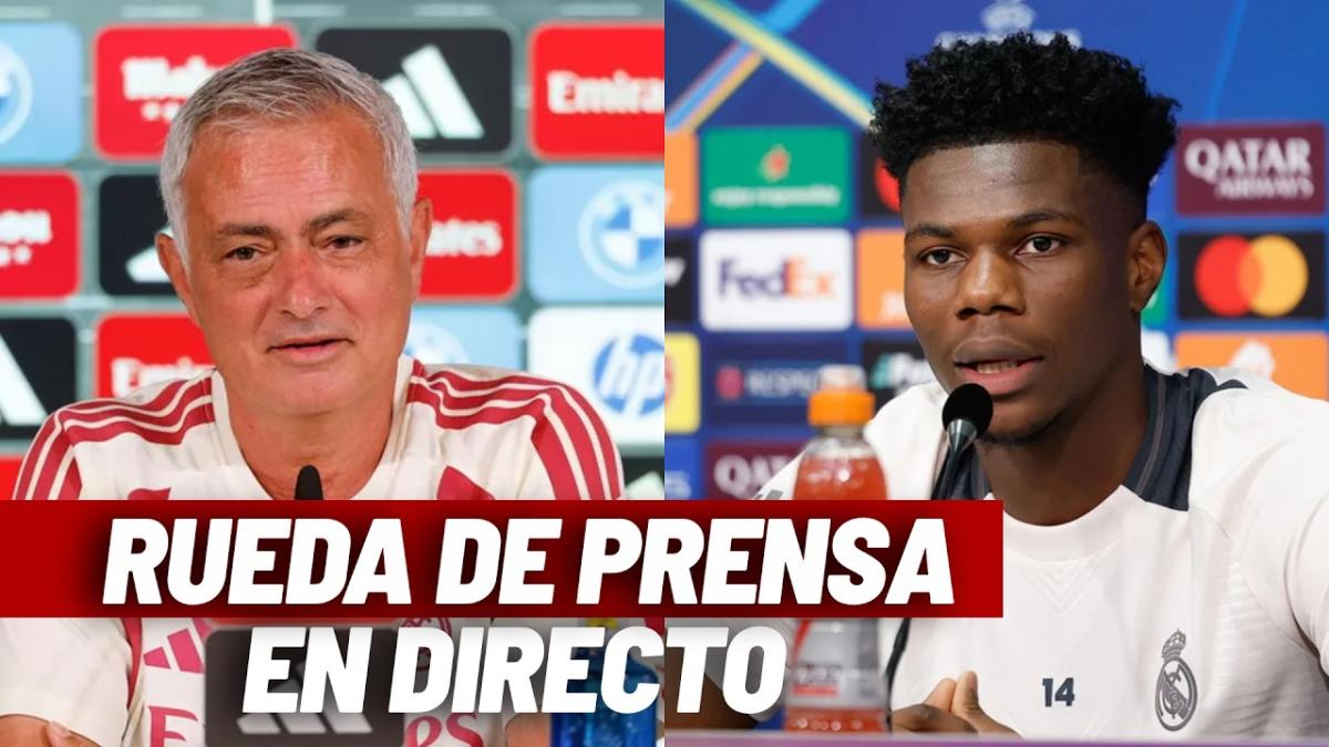 Mourinho y Tchouaméni ante la segunda fase de la Champions 2026-27