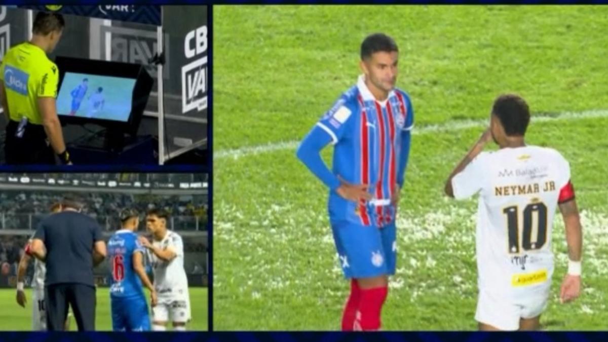 Neymar, expulsado por la 'Ley Vinicius'