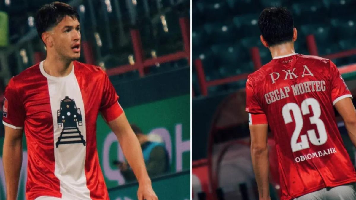 César Montes, ex del Espanyol, viajaba con su equipo en un tren que fue alcanzado por un dron en Rusia