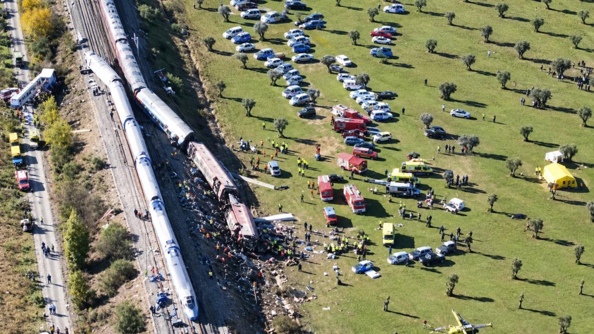 La Guardia Civil publica el vídeo aéreo del terrible accidente ferroviario