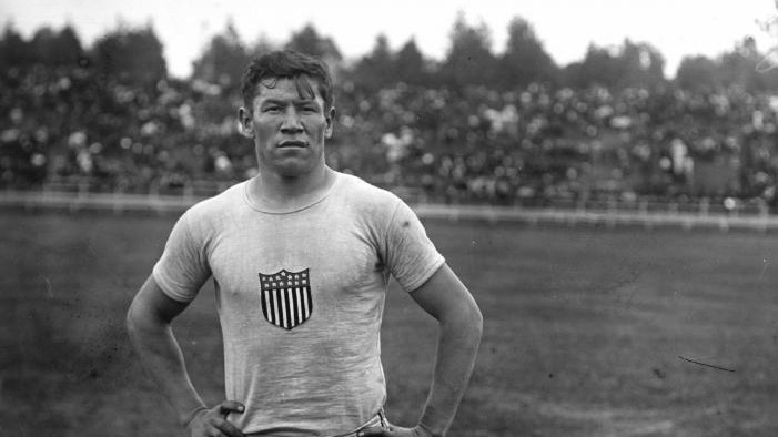 Jim Thorpe en Estocolmo 1912