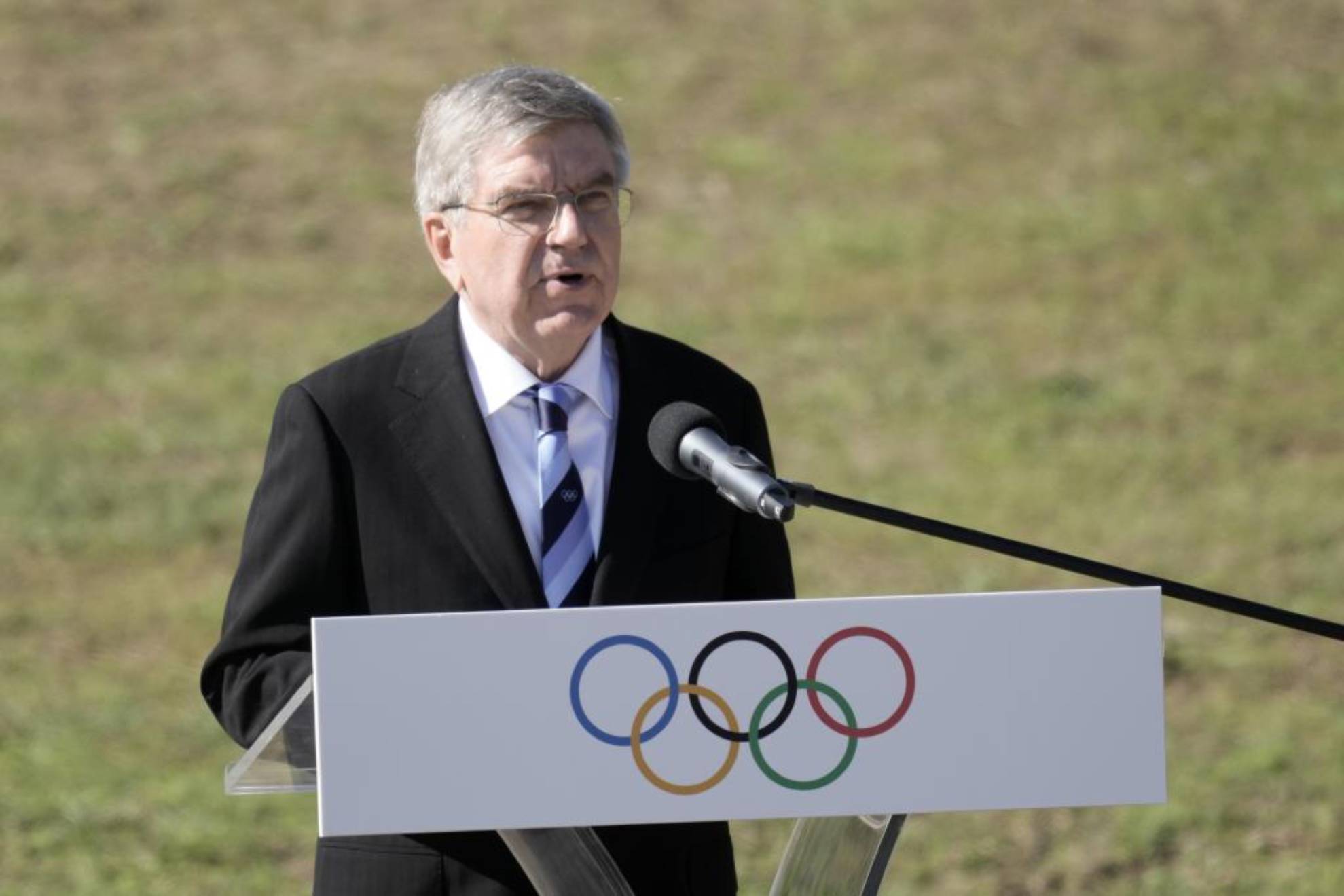 Thomas Bach, presidente del Comité Olímpico Internacional