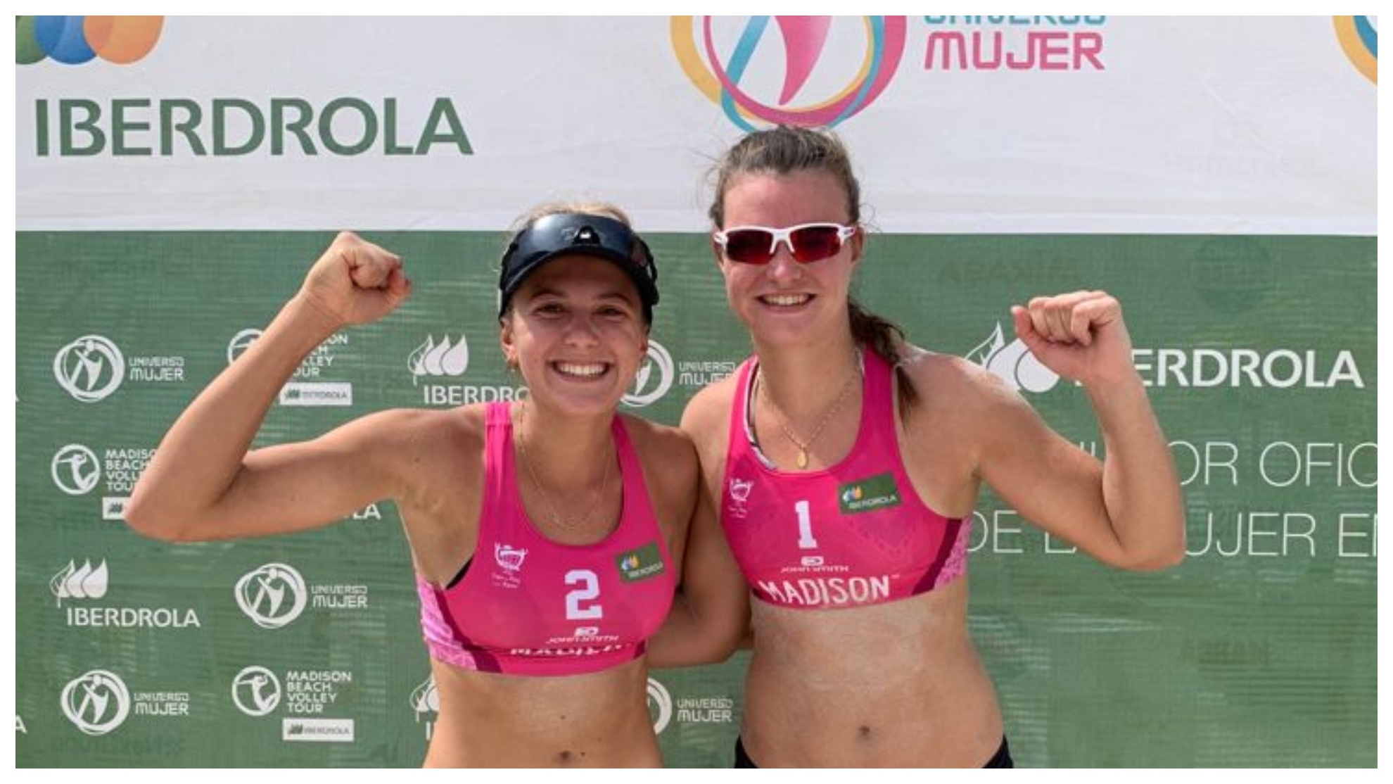 Daniela Álvarez y Tania Moreno, campeonas de la Copa de la Reina.