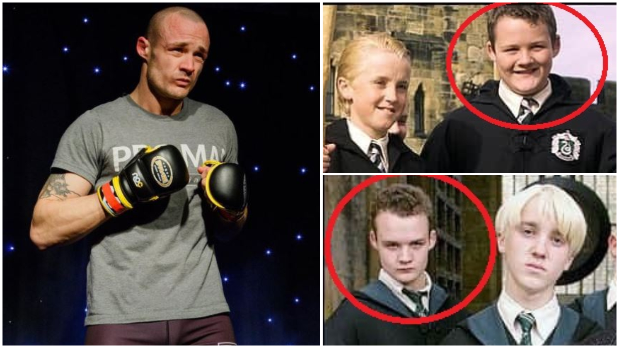 Josh Herdman, ahora y en las películas de Harry Potter. Instagram: josh_herdman_official