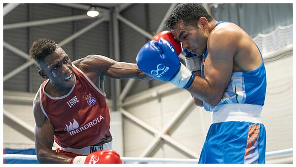 Youba Sissokho, campeón en el Boxam Internacional 2021.