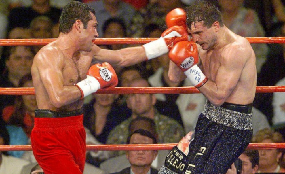 Óscar de la Hoya ante Javier Castillejo