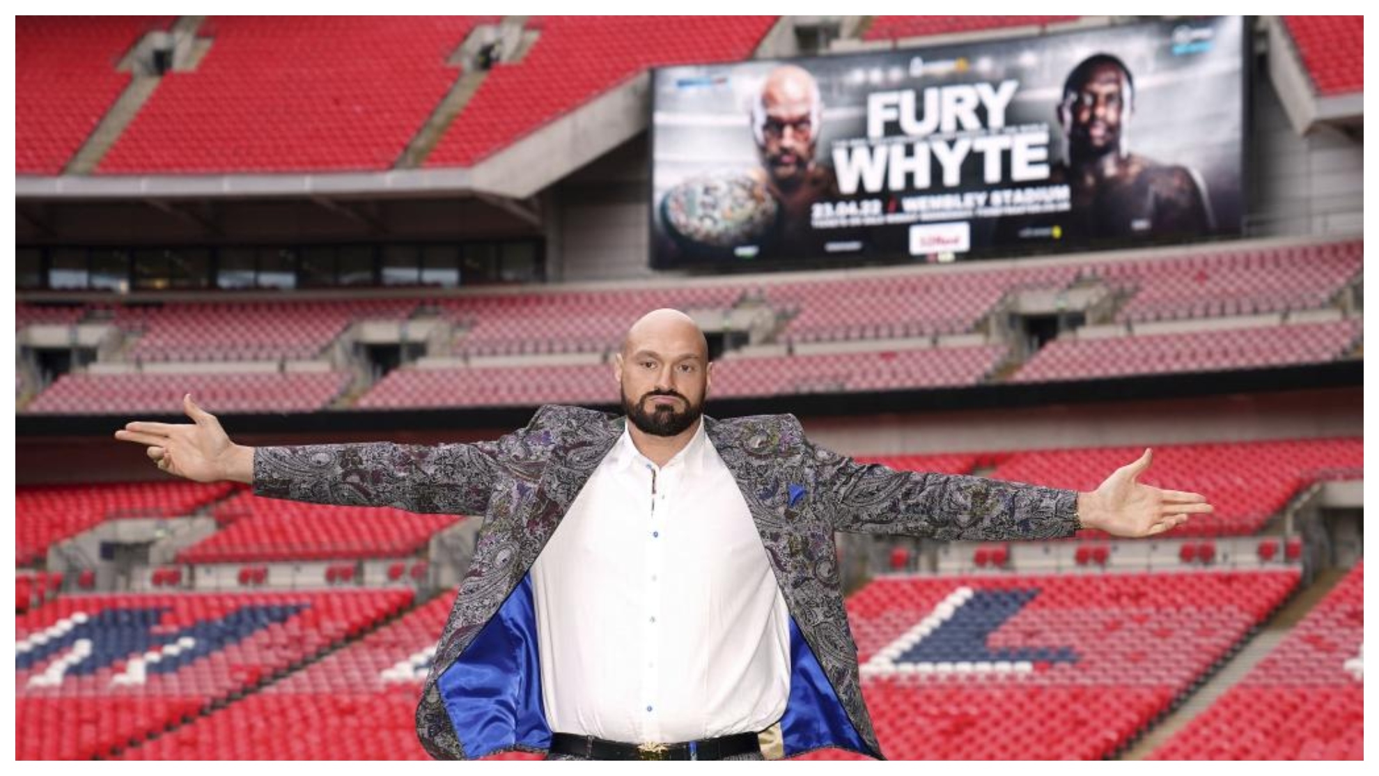 Tyson Fury en Wembley.