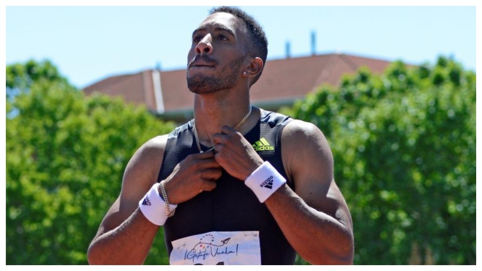 Orlando Ortega, en el Campeonato de España