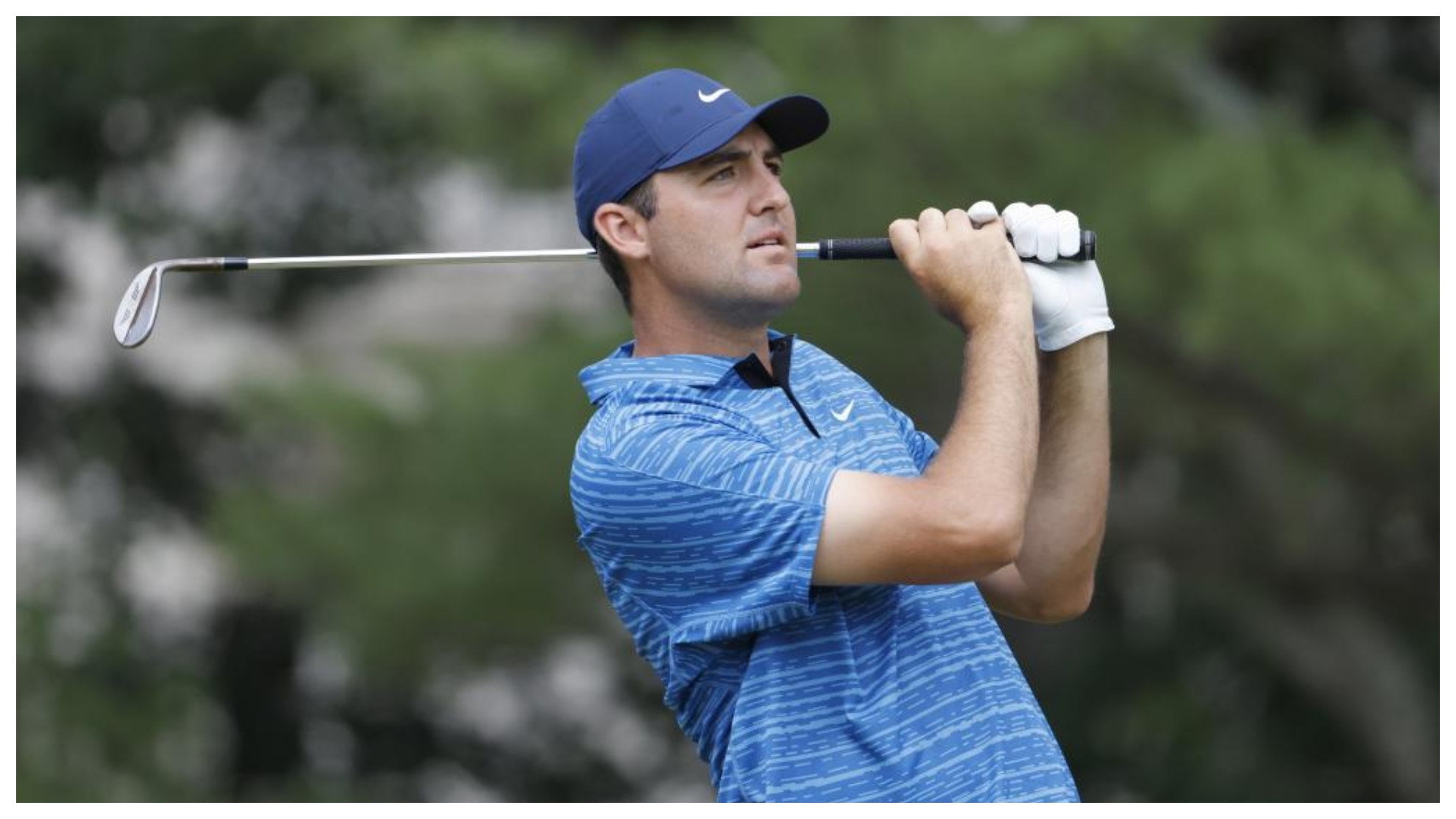 Scottie Scheffler durante la segunda ronda del US Open.